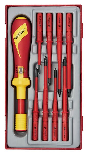Teng Tools TTVSD09 Insulated Torque Screwdriver Set TT1 9 Pieces