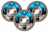 OX CAT-115/22 115mm 4.5" Trade XL Cuts All Tiles Diamond Blade - 3 PACK