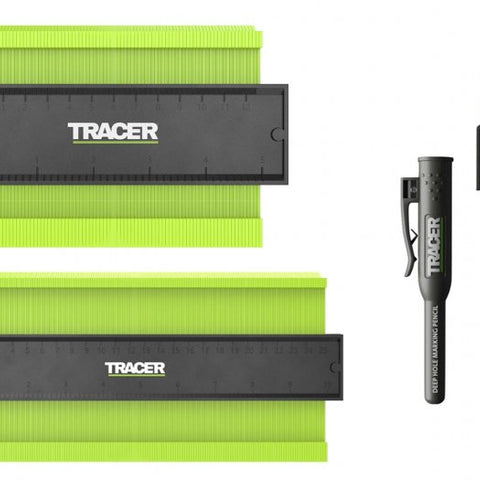 Tracer ACG3 3pc 130mm & 250mm Contour Gauge Pencil Marking Set