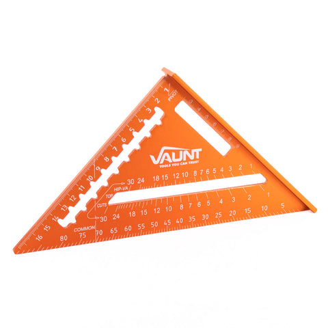 Vaunt V1149010 180mm Aluminium Rafters Metric Speed Square