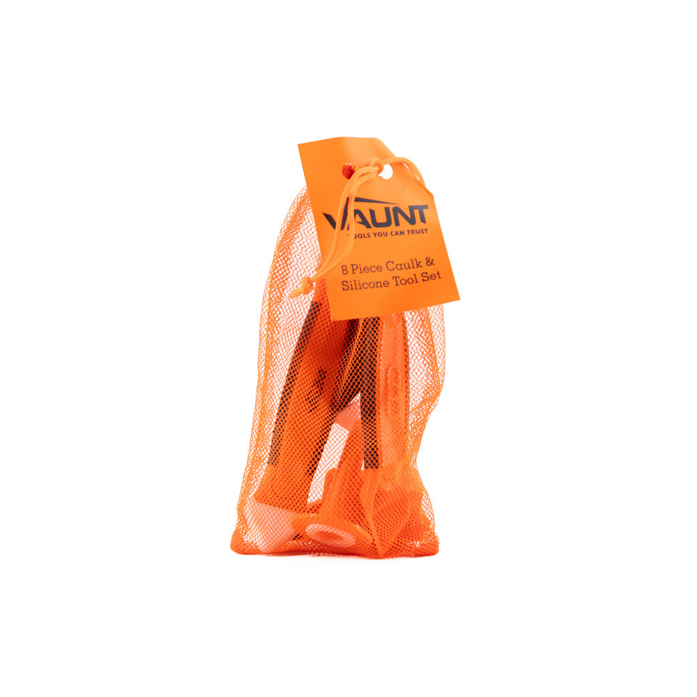 Vaunt V1205005 Caulk & Silicone 8 Piece Tool Set