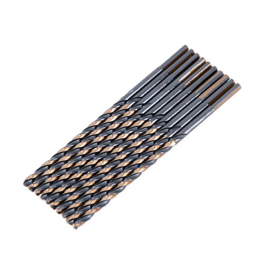 Vaunt V1324087 4.0mm x 119mm HSS M2 Long Turbo Drill Bits – Pack of 10