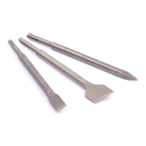 Vaunt V1329010 SDS+ Chisel Set – 3 Piece (Point, 20mm Chisel & 40mm Chisel)
