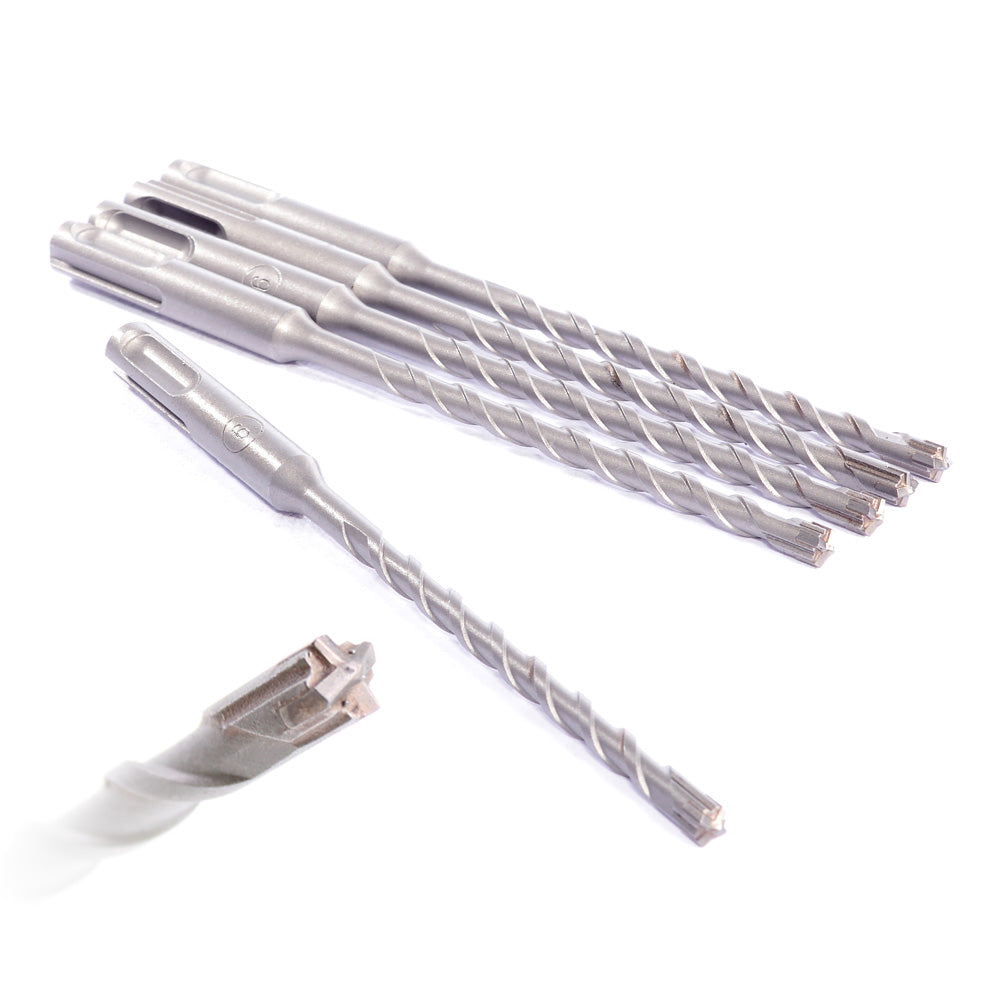 Vaunt  V1329102 SDS+ Endurance Cross Tip Drill Bit 6mm x 160mm – Pack of 5