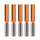 Vaunt  V1355002 Straight Router Cutter Set 1/2″ Shank – Pack of 5 (TR17 12.7mm x 50mm)
