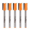Vaunt v1355015 Straight Router Cutter Set 1/4″ Shank – Pack of 5 (TR12 12mm x 70mm)