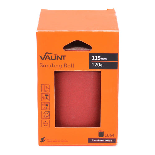 Vaunt  V1357093 115mm x 10m 120G Sanding Roll