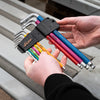 Vaunt v1422005 9 Piece Colour Coded Ball-End Hex Key Set