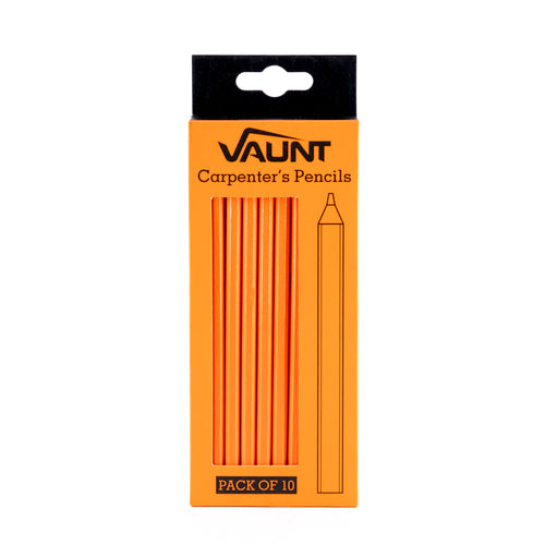 Vaunt V1428001 Medium Carpenters Pencils – Pack of 10