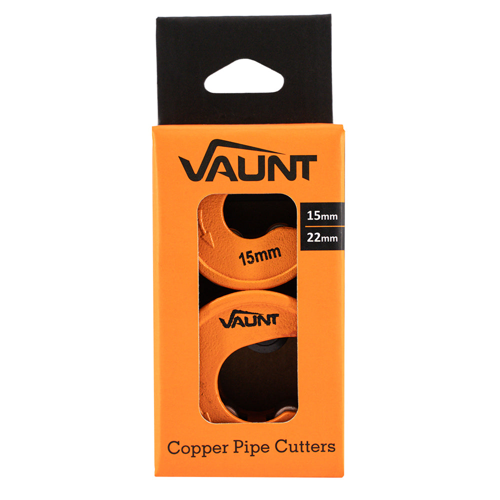 Vaunt V1429000 Copper Pipe Cutter Double Pack (15mm & 22mm)