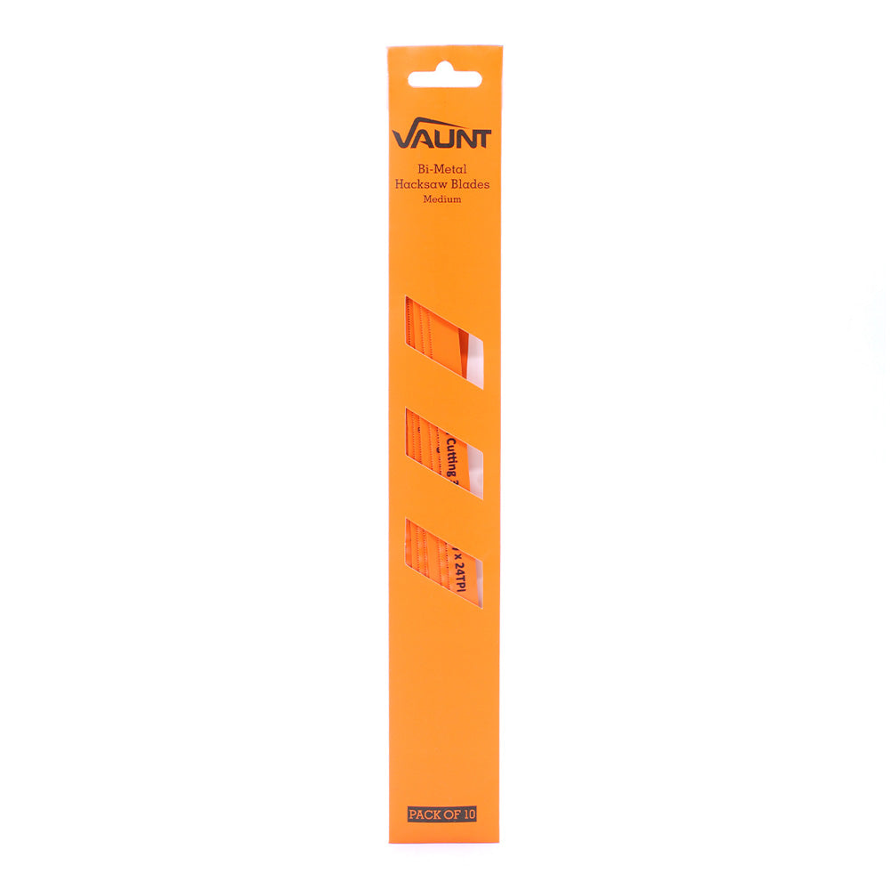 Vaunt V1440001 Vaunt Hacksaw Blades 300mm 24 TPI – Pack of 10