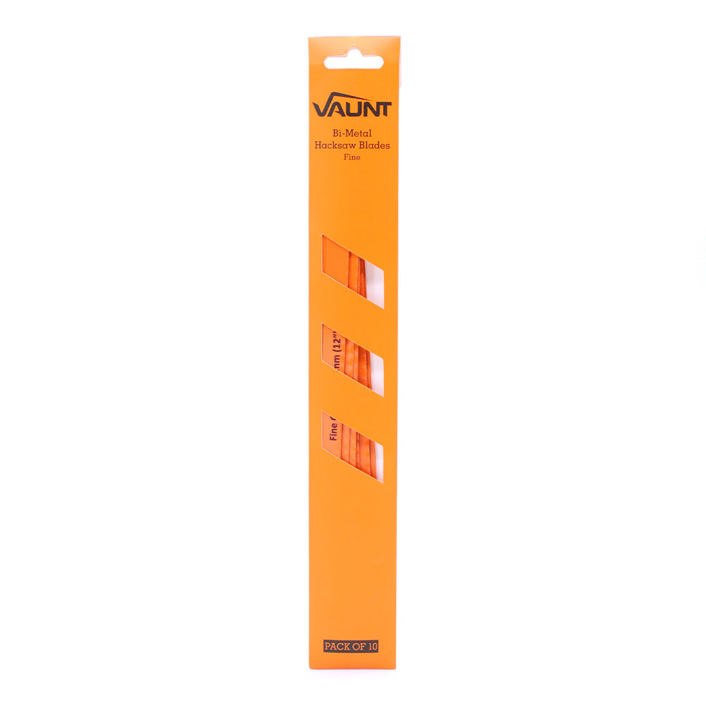 Vaunt V1440002 Vaunt Hacksaw Blades 300mm 32 TPI – Pack of 10