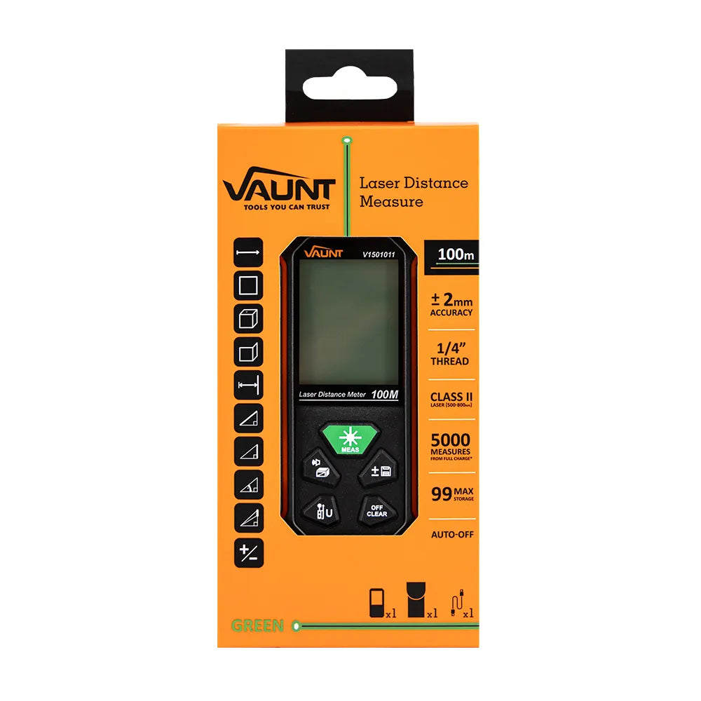 Vaunt V1501011 Professional 100m Distance Estimator – Green