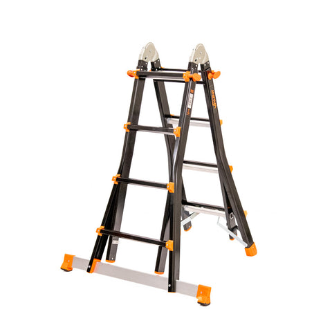 Vaunt V2002010 Vaunt 4 Tread Telescopic Multi-Purpose Ladder