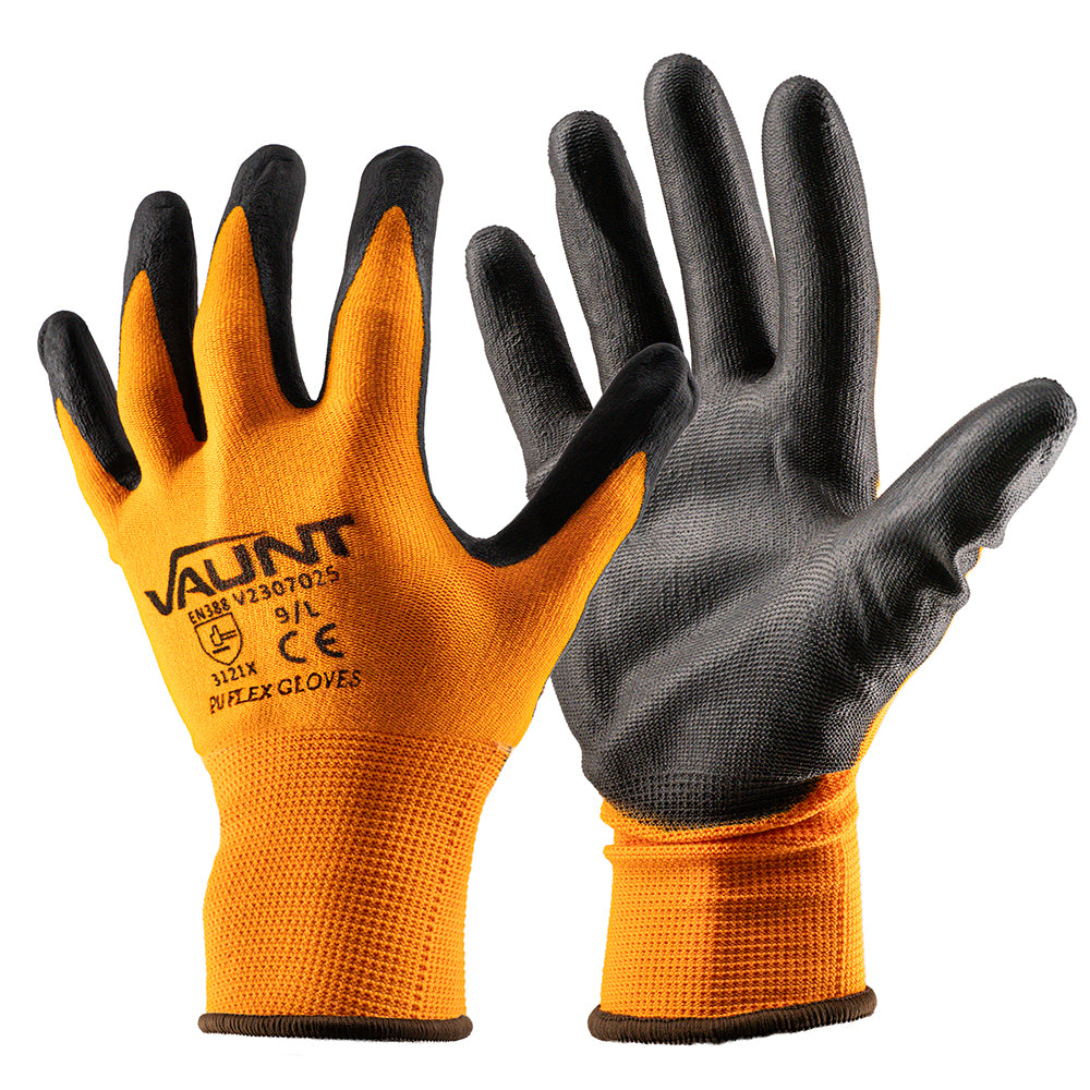 Vaunt PU Flex Gloves – Large V2307025  10 pack