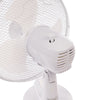 Vaunt V1709016 Home 12" White Desk Fan
