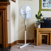 Vaunt H1709017 Home 16" White Floor Standing Fan