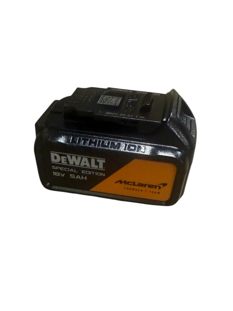 Dewalt mclaren DCB184 18V 5Ah Li-ion XR Slide Battery Pack special edition