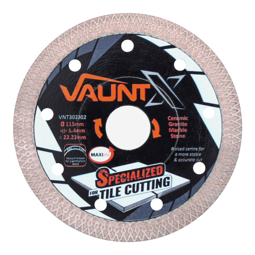 Vaunt X  X1312020 Diamond Specialist Tile Cutting Blade 115mm