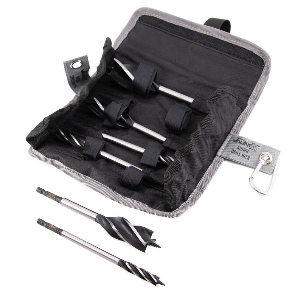 Vaunt X  X1315019 Auger Drill Bit Set 4 Flute 165mm – 6 Piece