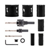 Vaunt X x1323015 Premium Holesaw Bi-Metal Electrician Set Color Coded – 11 piece