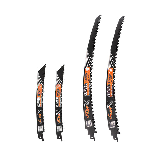 Vaunt X1353030 Vaunt X 200mm & 380mm Speed Performance Curved Recip Saw Blades – 4 Pack