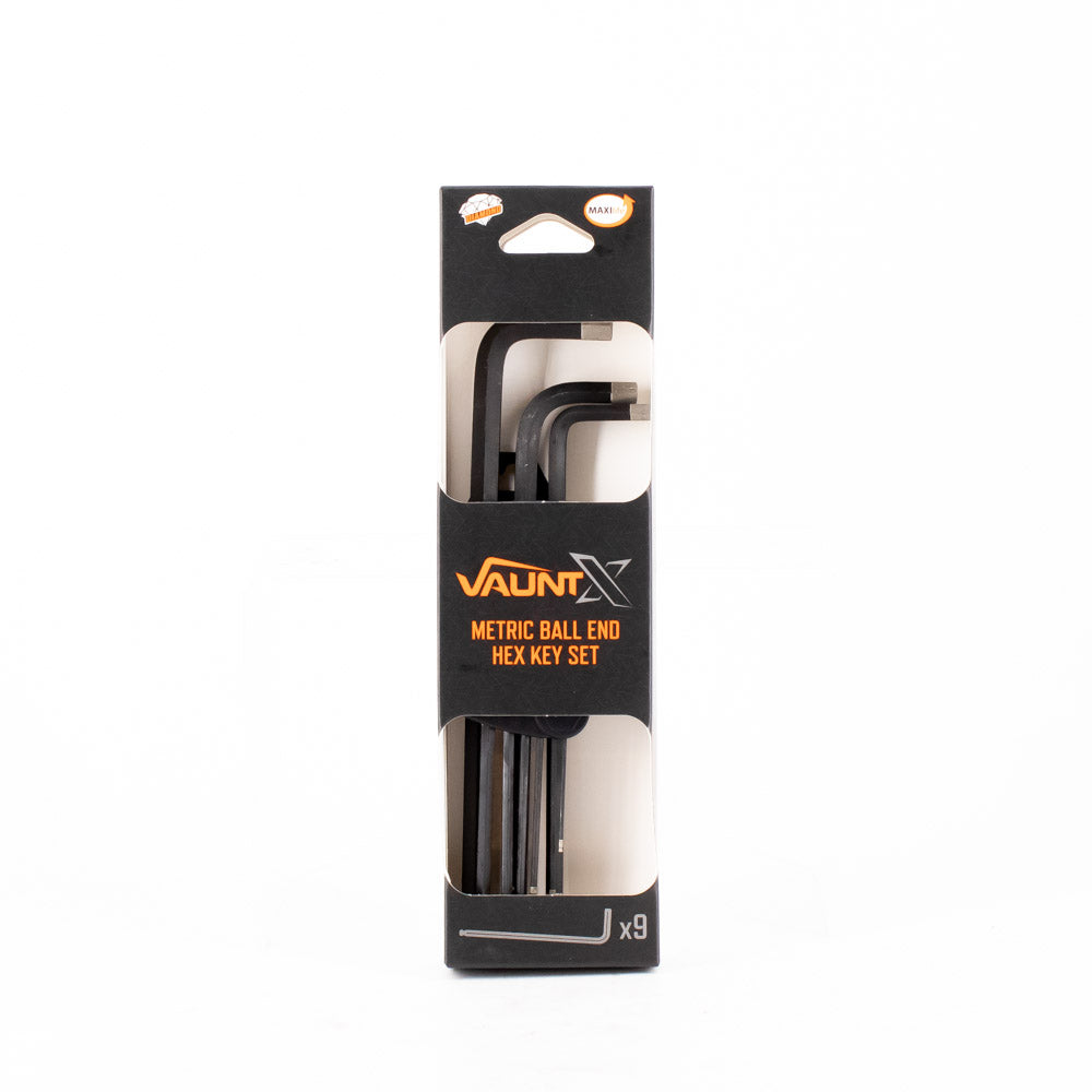 Vaunt X  X1422000 9 Piece Metric Ball End Diamond Tipped Hex Key Set