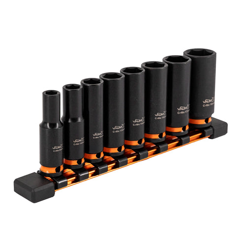 Vaunt X  X1446001 8 Piece 3/8″ Deep Impact Socket Set