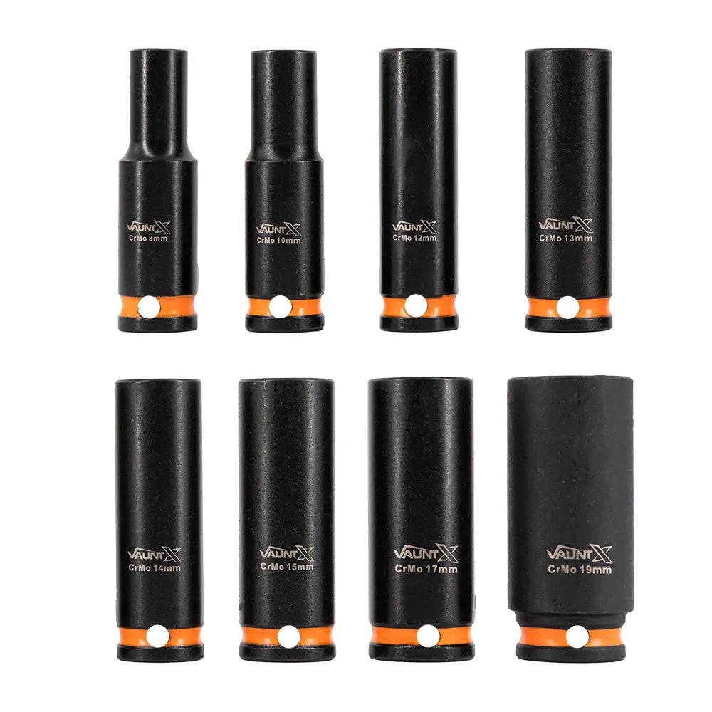 Vaunt X  X1446001 8 Piece 3/8″ Deep Impact Socket Set