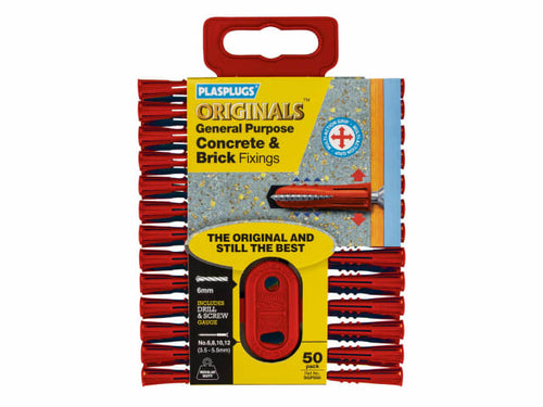 Plasplugs Original Regular Duty Fixings XMS24PLUG3