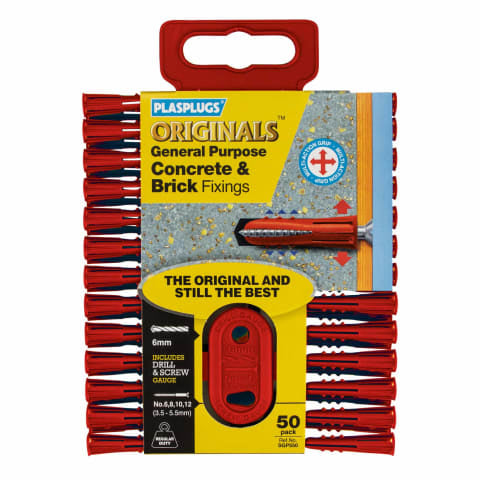 Plasplugs Original Regular Duty Fixings XMS24PLUG3