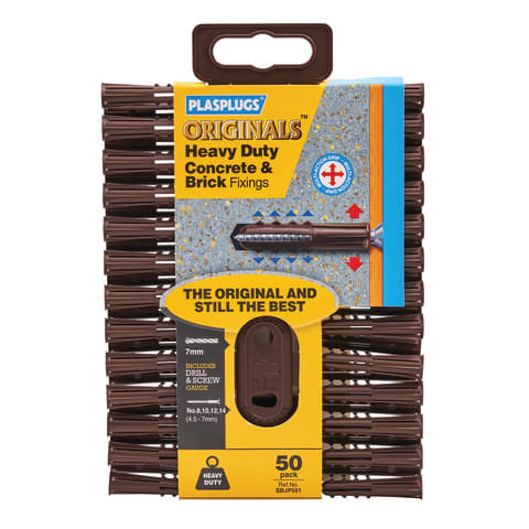 Plasplugs Original Heavy Duty Fixings XMS24PLUG4