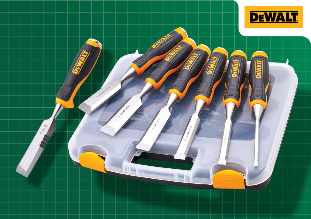 DeWALT XMS25CHISEL DWHT 6Pcs Chisel Set with bonus Wrecking Chisel