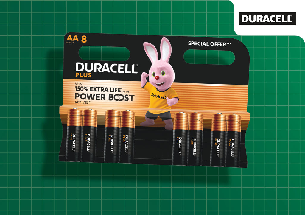 Duracell XMS25DURAA8 Duracell Plus Power AA 8pk Special