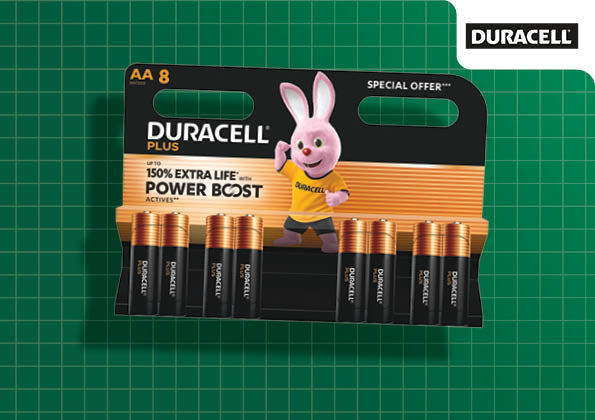Duracell XMS25DURAA8 Duracell Plus Power AA 8pk Special