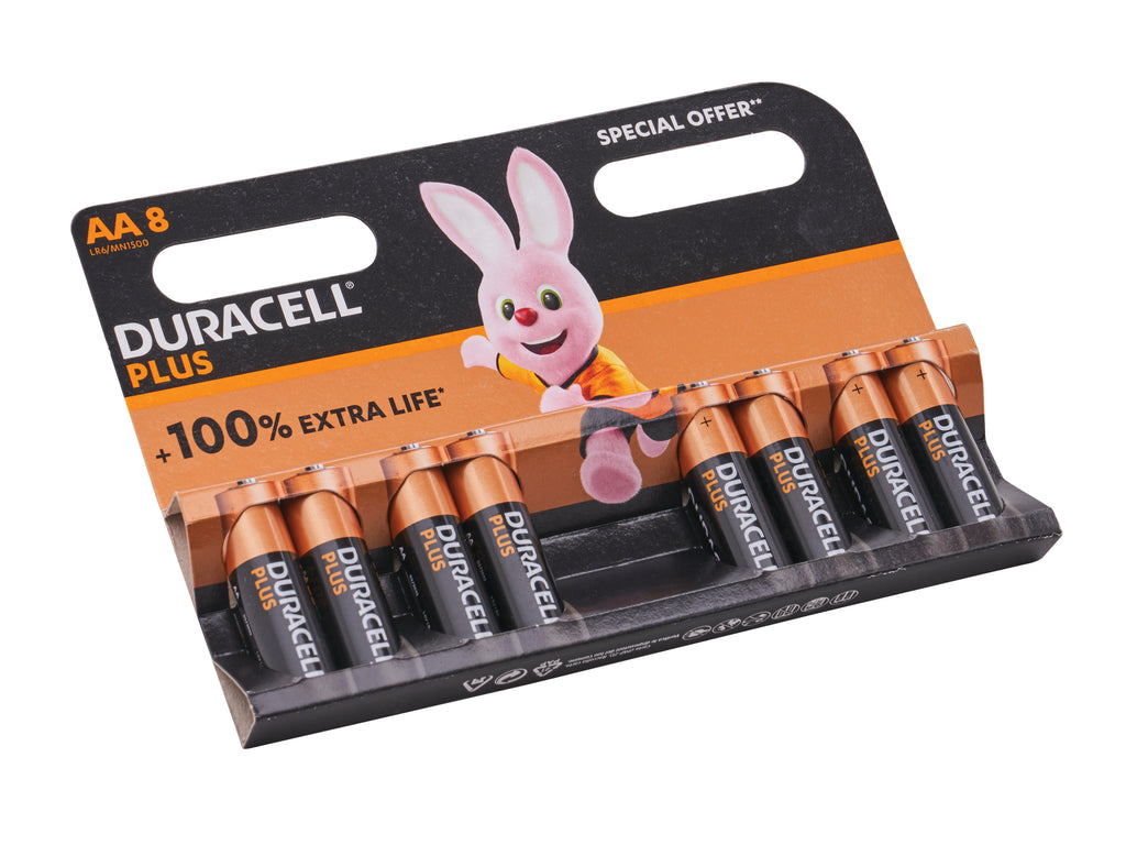 Duracell XMS25DURAA8 Duracell Plus Power AA 8pk Special