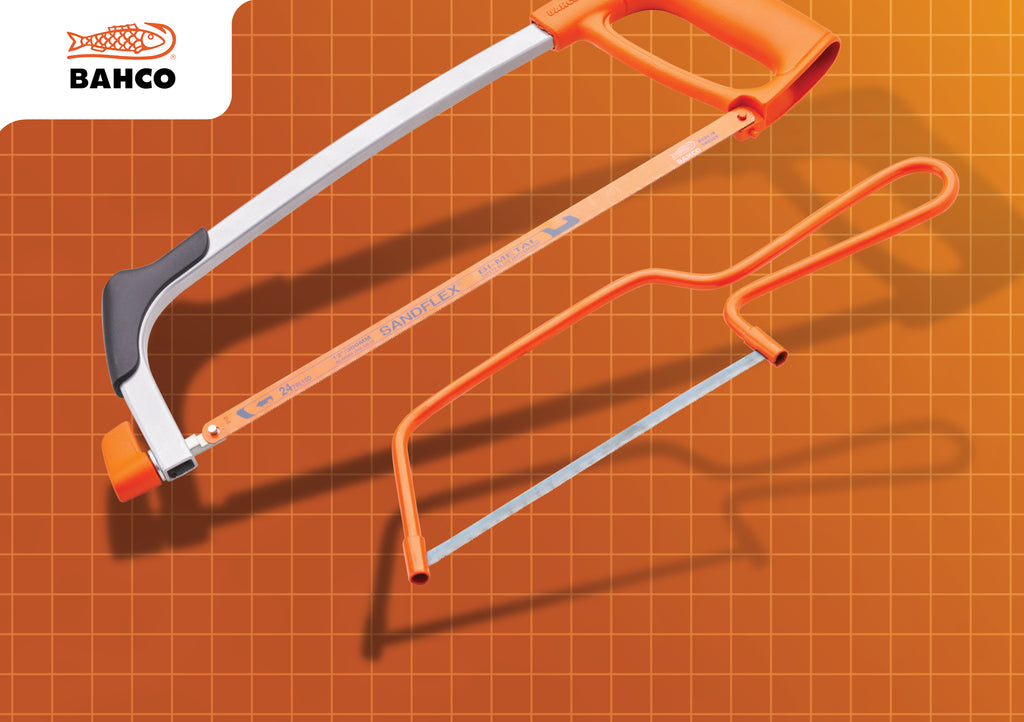 Bahco XMS25HACK 12" Hacksaw with Junior Hacksaw on pack