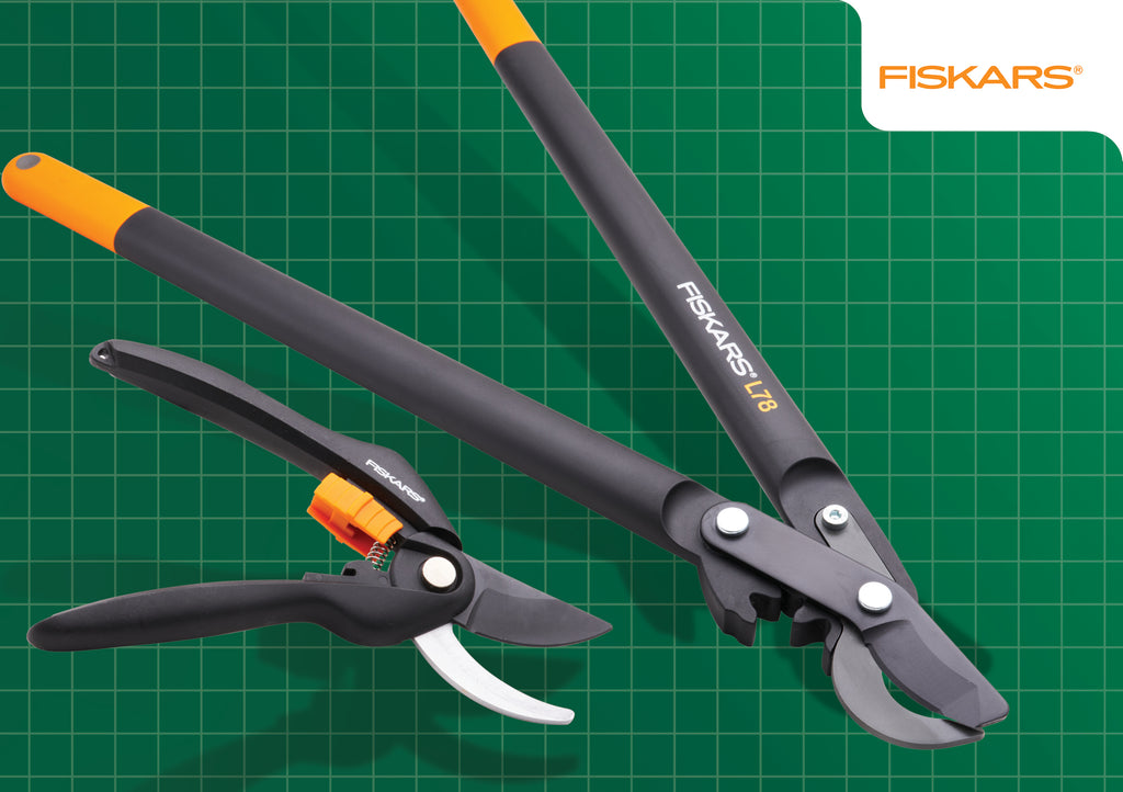 Fiskars XMS25LOPPER POWERGEAR LOPPER L78 + SINGLESTEP P26 PRUNER
2-IN-1 SET