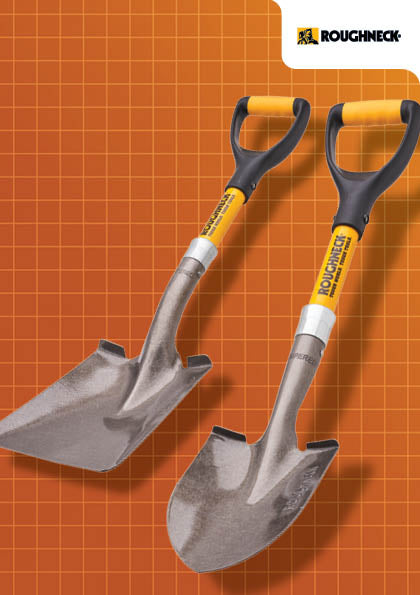 Roughneck  XMS25SHOVEL MICRO BULK & ROUND SHOVEL TWIN PACK