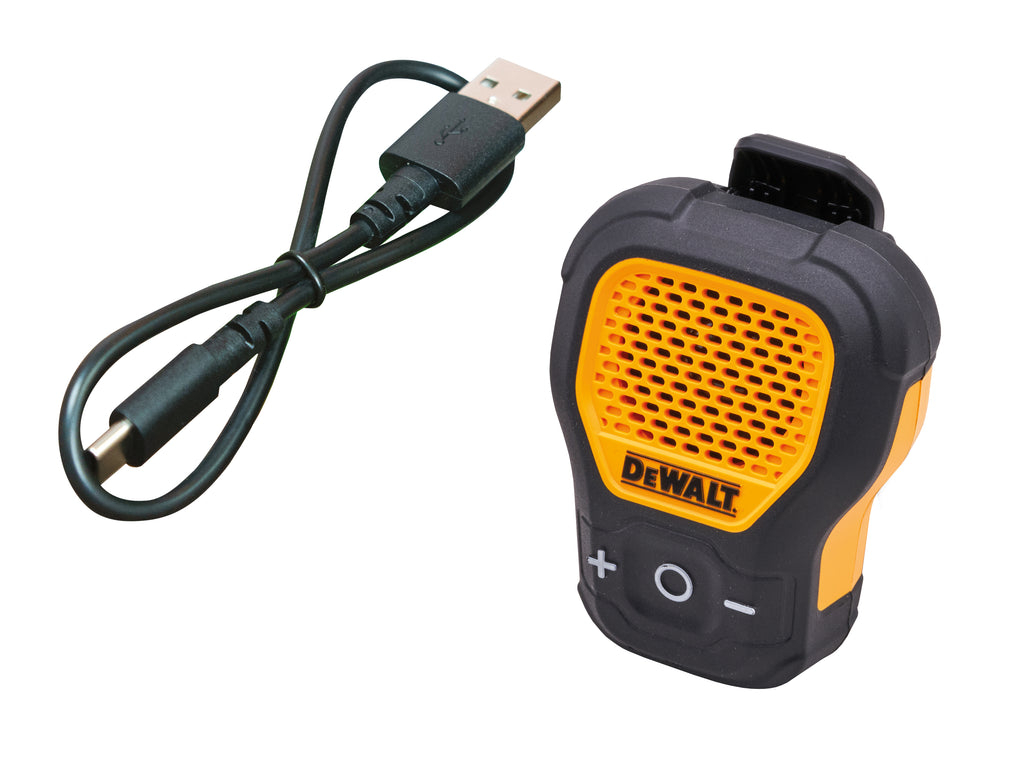 DEWALT XMS25SPEAKER Jobsite Pro Wearable Speaker