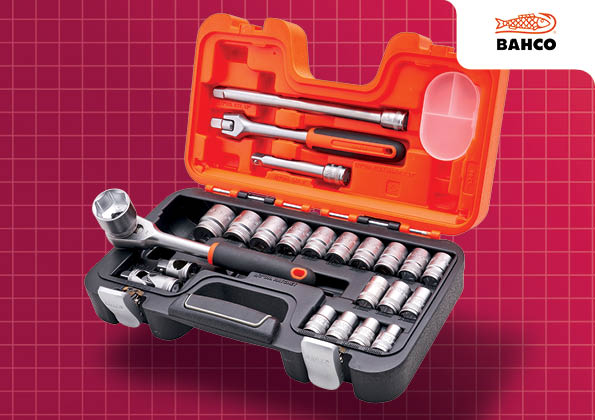 Bahco XMS25SS12 1/2" Socket Set