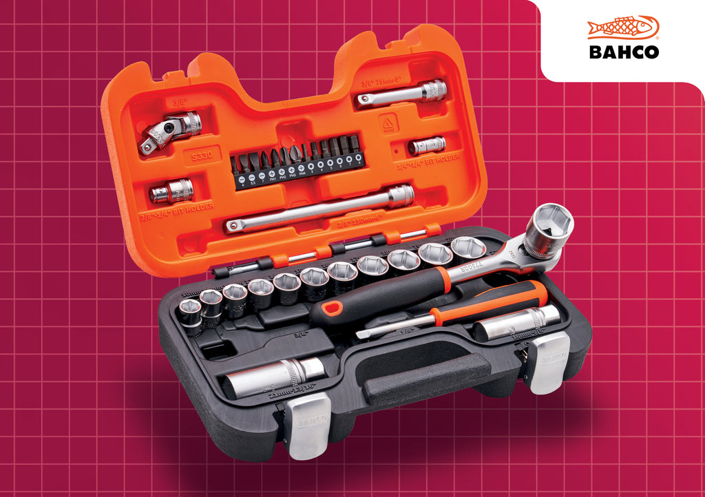 Bahco XMS25SS38 3/8" Socket Set