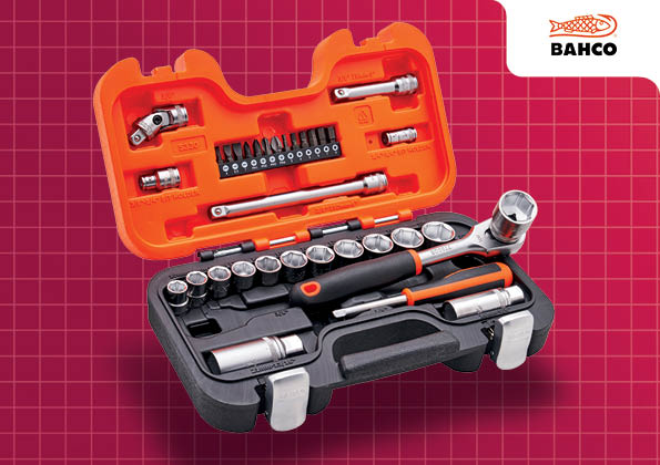 Bahco XMS25SS38 3/8" Socket Set
