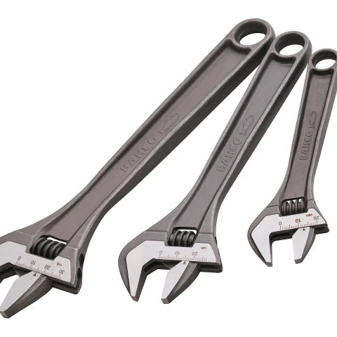 Bahco XMS26ADJ3 3 Piece Adjustable Wrench Set