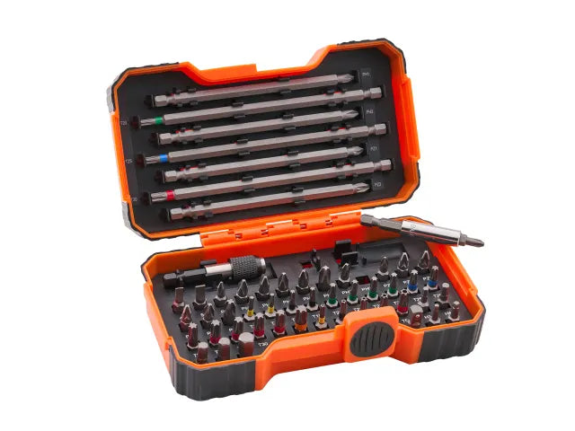 Bahco XMS26BIT54 54 Piece Colour Coded Bit Set