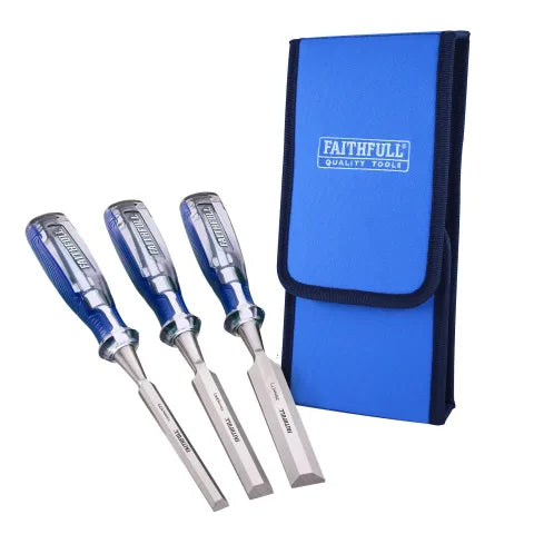 Faithfull XMS26CHISEL3 3 Piece Chisel Set