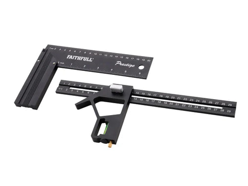 Faithfull XMS26COMBTRY Combination & 200mm (8in) Try Square Set