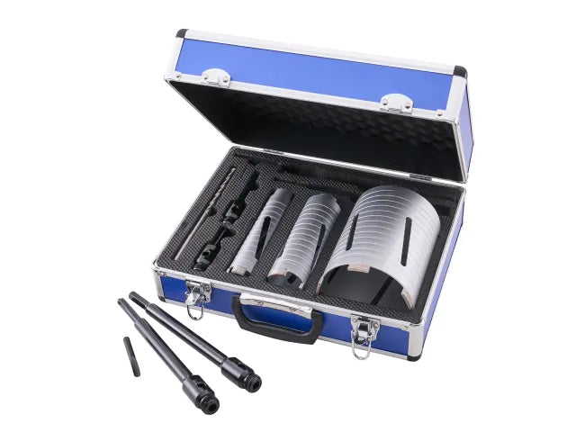 Mexco XMS26DCORE 9 Piece Diamond Core Drill Set