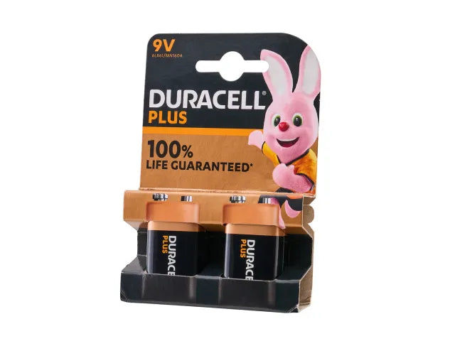 Duracell XMS26DUR9V 9V Battery Twin Pack