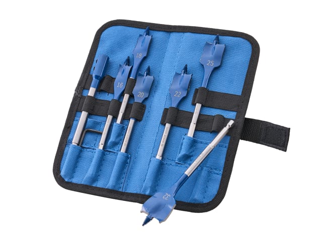 Bosch XMS26FLATBIT 7 Piece Flat Bit Self Cut Speed Spade Set